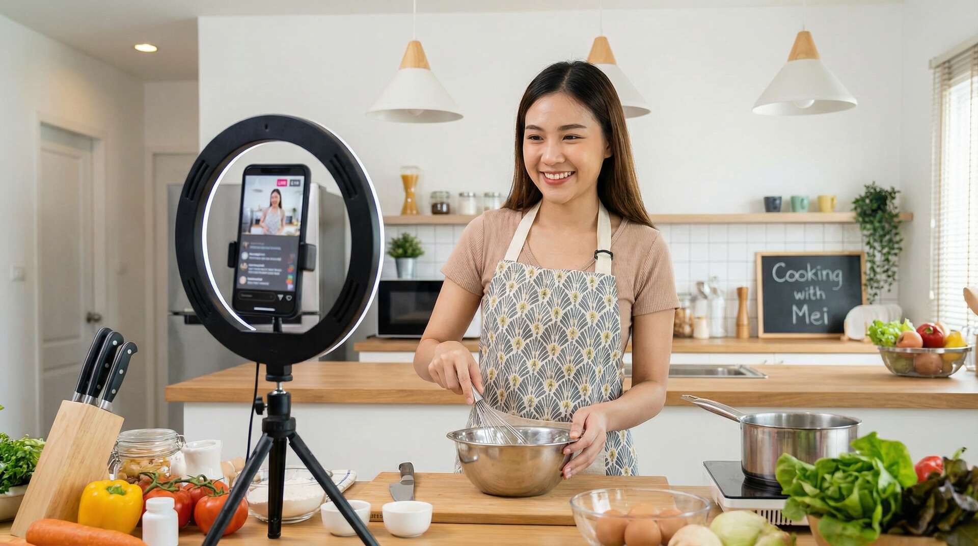 泡在我家的辣妹美食视频